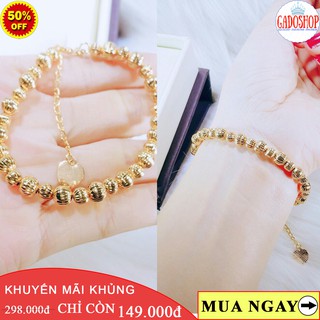 [GIÁ CỰC SỐC] Lắc tay nữ mạ vàng 18k Gadoshop VL01101916 - đeo đi làm công sở cực đẹp