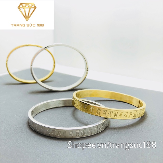 Vòng tay titan Om Mani Padme Hum