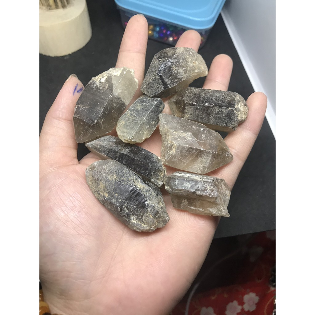 SMOKY QUARTZ ÁM KHÓI THÔ MẦM