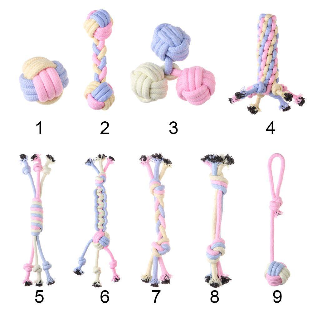 1 Đồ Chơi Dây Thừng Cotton Chống Cắn Cho Thú Cưng