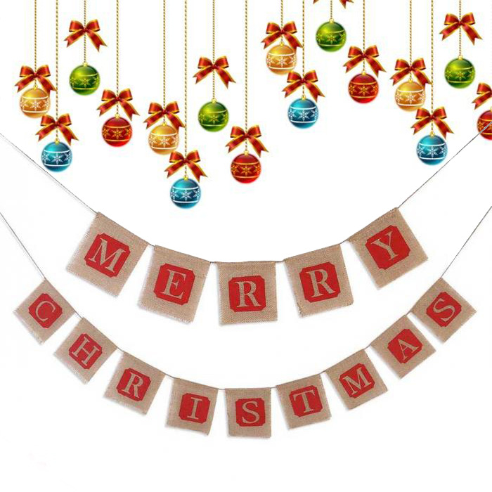 Dây trang trí treo tường phong cách Giáng sinh ấm áp