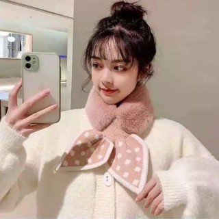 🌺 KHĂN LÔNG THỎ QUÀNG CỔ CÁCH ĐIỆU