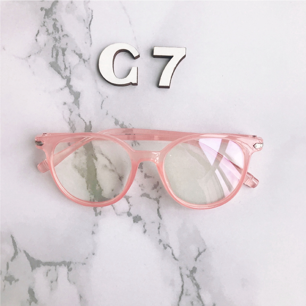 Kính Mát Chống Ánh Sáng Xanh Phong Cách Hàn Quốc