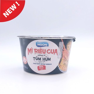 Mì ăn liền riêu cua hương tôm hùm NGON - có gói riêu cua thật 6 tô