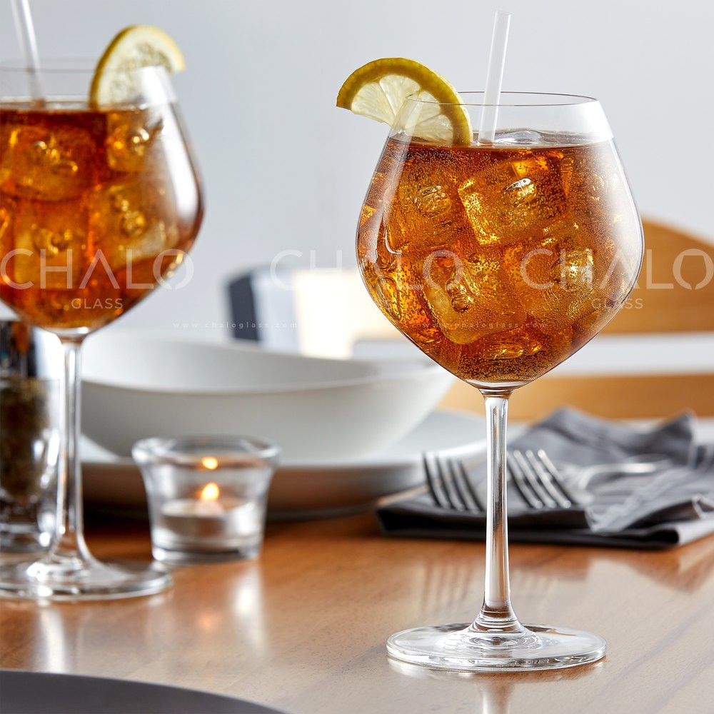 [Chính hãng] Ly rượu vang đỏ thủy tinh Ocean Sante Burgundy 635ml - 26D22 (Bộ 06 ly trơn, không in hình)