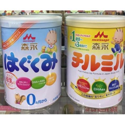 Sữa morinaga số 0(820g) và số 1(810g)
