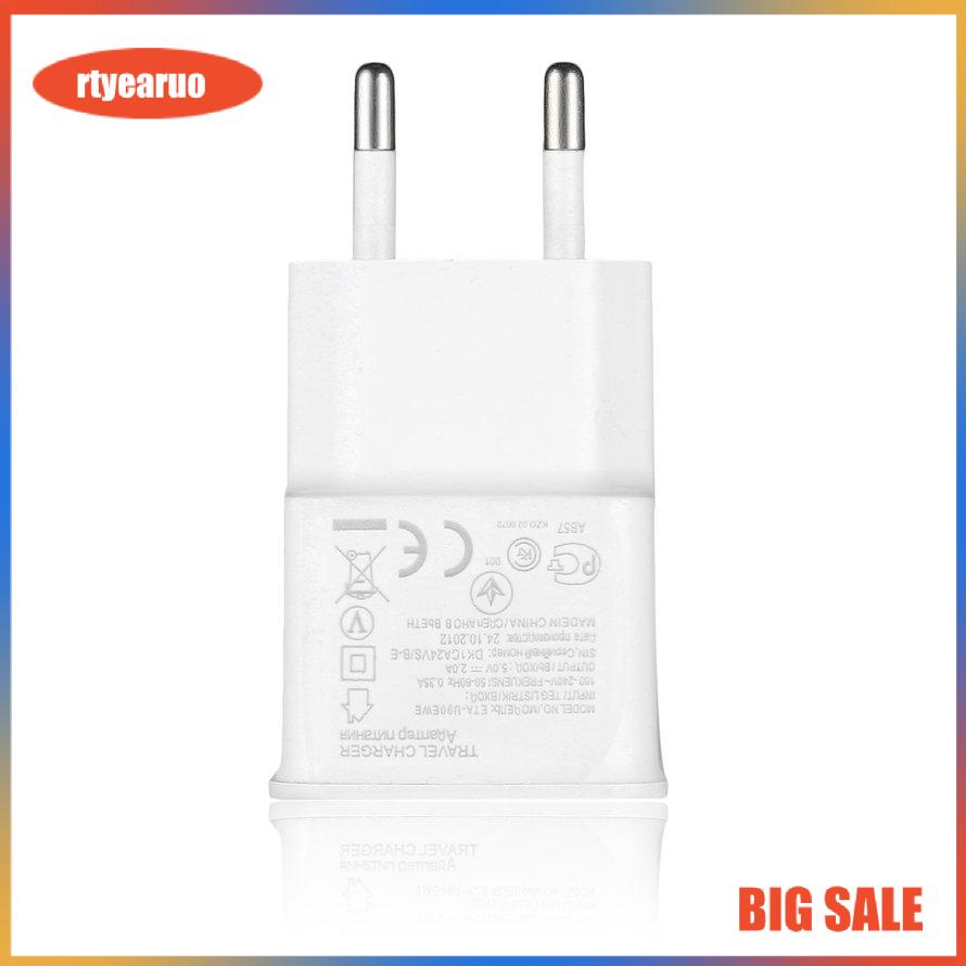 5V 2A Fast Charging Universal Single USB Charger 7100 Travel Charger Adapter Portable EU Plug For Samsung