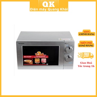 Lò vi sóng sharp r-207vn-sl dung tích 20 lít - 700w