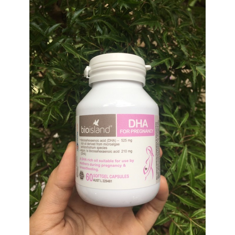 Vitamin tổng hợp cho bà bầu Bio Island DHA 60 viên và Elevit 100 viên . Hàng Chính Hãng Của Úc.