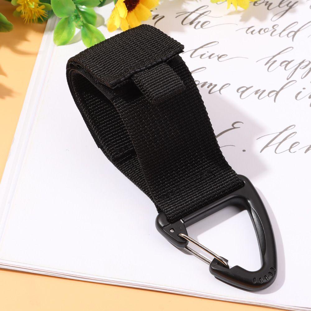 Uumir Dây Đai Nylon Màu Đen Với Khóa Tam Giác Móc Và Dây Đai Vòng Sắp Xếp