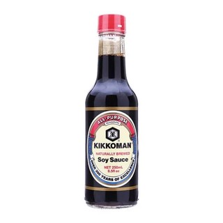 Thùng 12 Chai Nước Tương Kikkoman 250ml/ Naturally Brewed Soy Sauce Kikkoman Japan