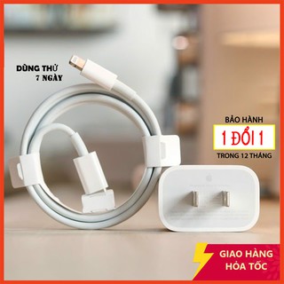[BH 12 tháng] Bộ Sạc Nhanh Iphone PD 18W USB-C To Lightning - Cam kết bảo hành 12 tháng 1 đổi 1