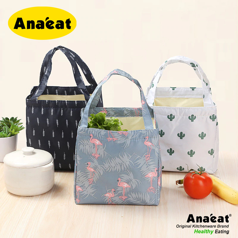 Túi Đựng Hộp Cơm Trưa ANAEAT Giữ Nhiệt Tiện Dụng Khi Dã Ngoại