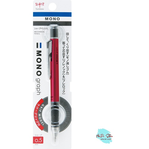 [HADI] Bút chì bấm cao cấp TOMBOW MONO GRIP 0.5mm (Mã SP:TB-B-MoGrip)