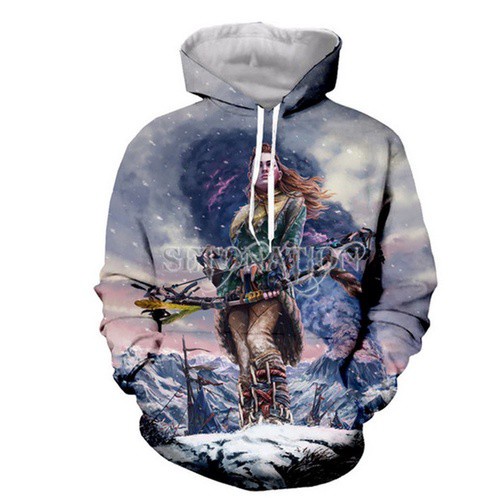 Áo Hoodie In Hình Horizon Zero Dawn 3d H06