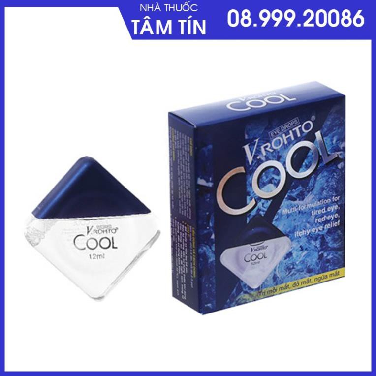 V.Rohto Cool - Thuốc nhỏ mắt tạo sức sống mới cho đôi mắt nam giới (12ml)