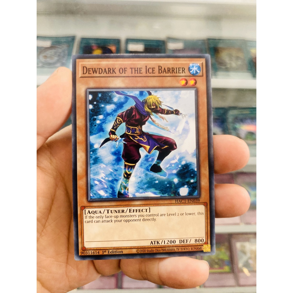 Thẻ Bài YugiOh! Mã HAC1-EN039 - Dewdark of the Ice Barrier - Common - 1st Edition