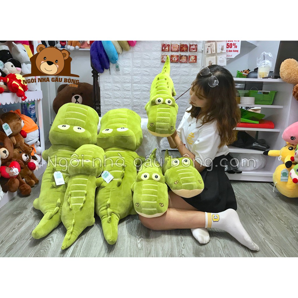 CÁ SẤU BÔNG - THÚ BÔNG GIÁ RẺ