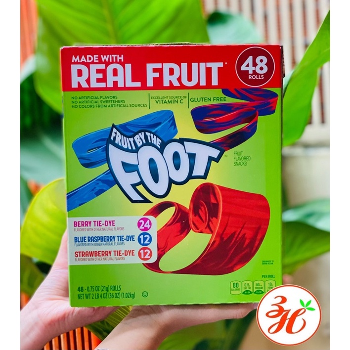 Combo 10 Kẹo cuộn Foot - Mỹ