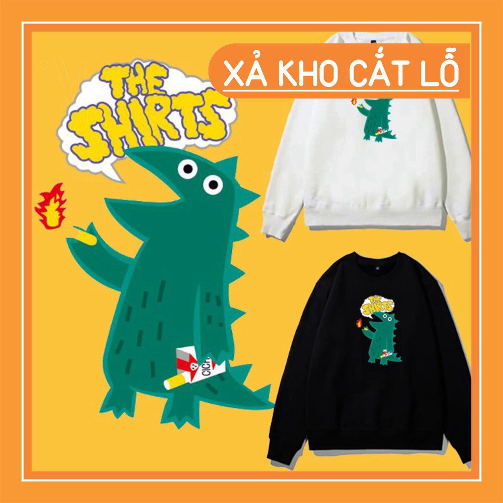 [ XẢ KHO ]  Áo sweater - Áo nỉ bông tay dài UNISEX NE239