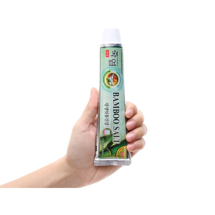 Kem đánh răng Bambo Salt Hàn Quốc Chăm sóc nướu bảo vệ răng từ gốc ( Muối tre ) 140g