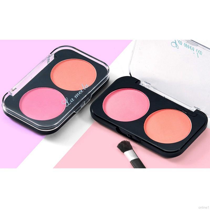 [Hàng mới về] Phấn má hồng 2 tông màu dễ trang điểm hiệu quả lâu trôi | BigBuy360 - bigbuy360.vn