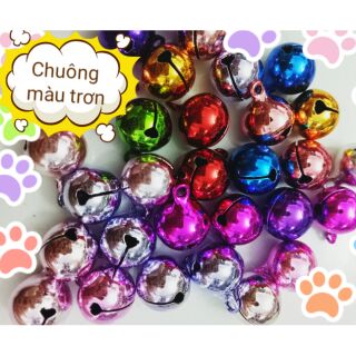 Chuông màu trơn cho chó mèo