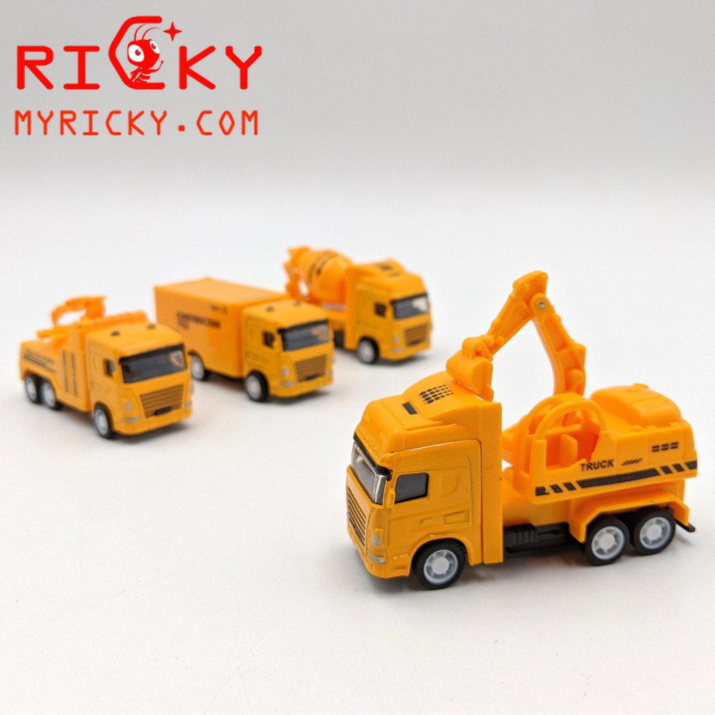 Bộ mô hình xe tải bằng Kim Loại
