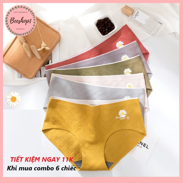 ĐƯỢC CHỌN MẦU - Quần lót nữ, quần lót cotton không viền, set quần chip QC89 | WebRaoVat - webraovat.net.vn