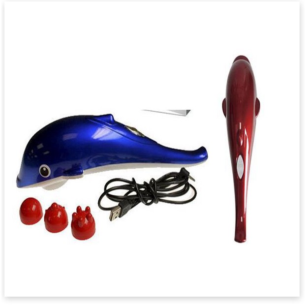 Máy massage SALE ️ Máy massage toàn thân hình cá heo, dụng cụ massage hình cá heo giúp giảm đau nhức hiệu quả 897
