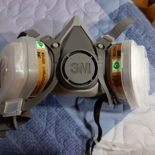 Mặt Nạ Phòng Độc 3M 6200 Bộ Full, Chống Độc, Phun Sơn, Hóa Chất, Thuốc Trừ Sâu