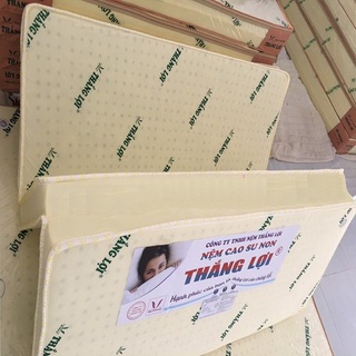 Nệm cao su gấp 3 thắng lợi êm thoáng mát 1m4x2mx10cm