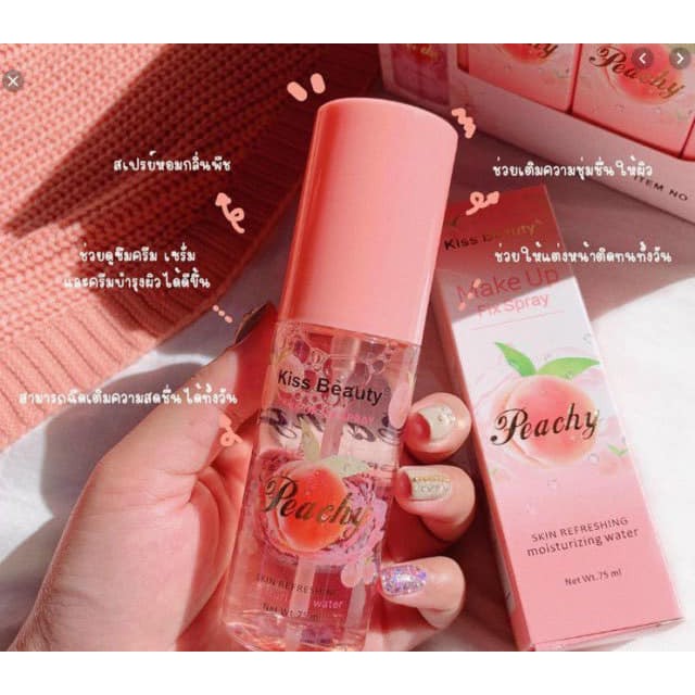 Xịt Khoá Giữ Lớp Trang Điểm Makeup Đào KISS BEAUTY | BigBuy360 - bigbuy360.vn