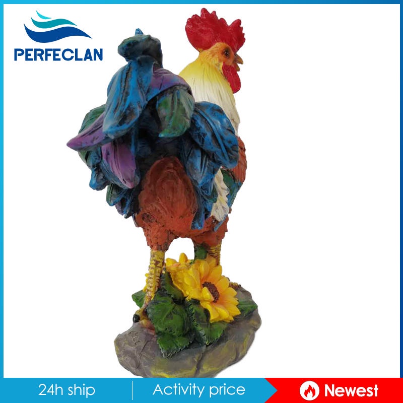 [Perfeclan] Tượng Điêu Khắc Gấu Nâu 9 Inch Trang Trí Sân Vườn Ngoài Trời