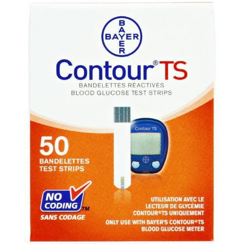 Que thử đường huyết Contour TS