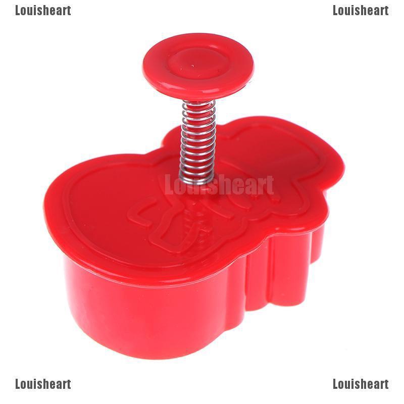 Bộ 4 Khuôn Làm Bánh Quy Hình Giáng Sinh 3d