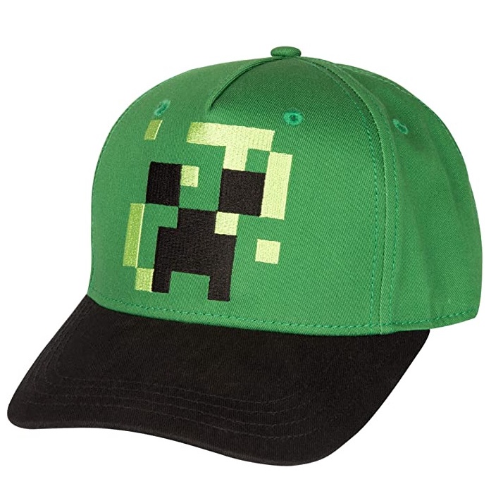 Mũ lưỡi trai in hình Minecraft phong cách mùa hè cho trẻ em