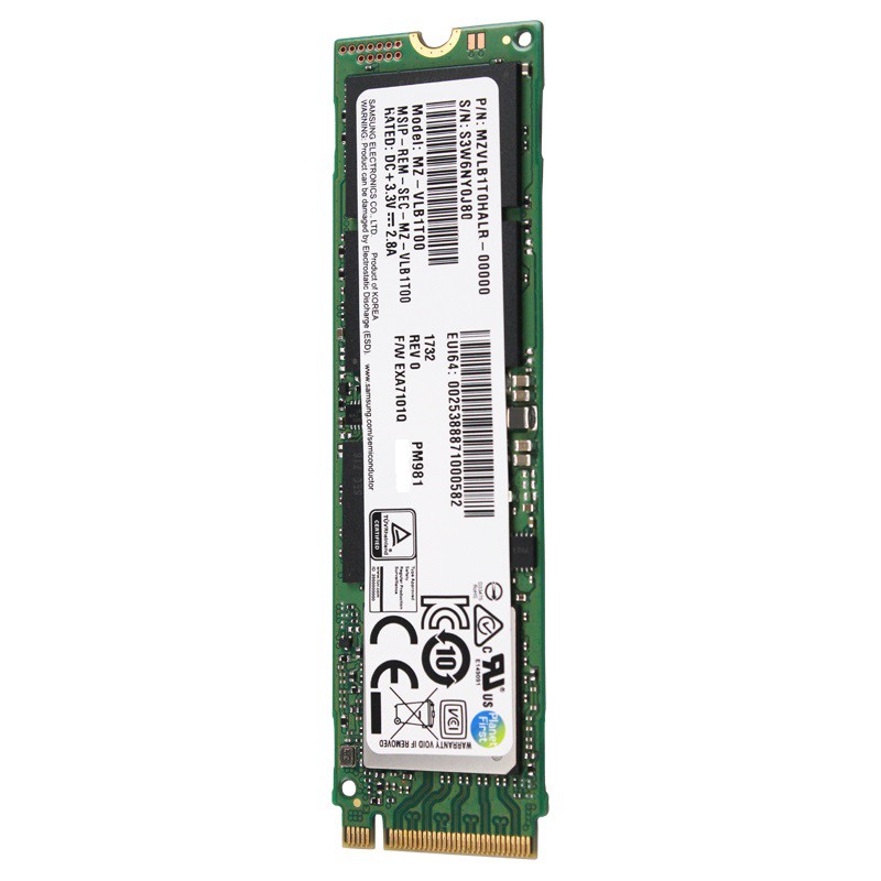 Ổ cứng SSD M2 PCIe 512GB Samsung PM981 NVMe 2280 Chính Hãng | BigBuy360 - bigbuy360.vn