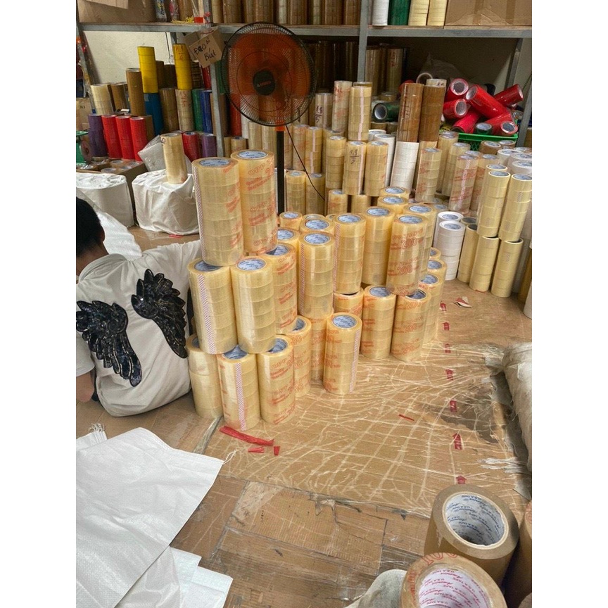 Băng keo Trong, băng dính 0,5kg lõi mỏng giá xưởng