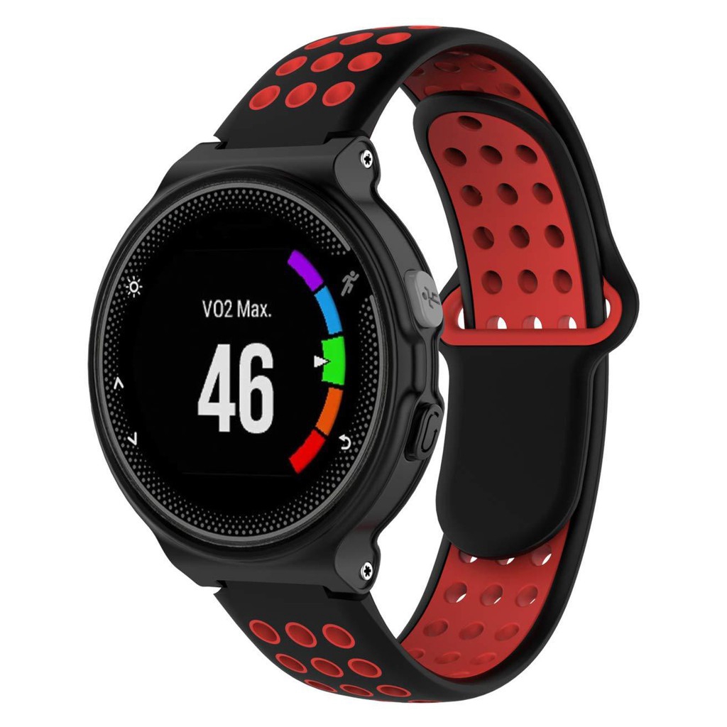 Mới Dây Đeo Silicon Mềm Cho Đồng Hồ Garmin Forerunner 220 230 235 620 630 735