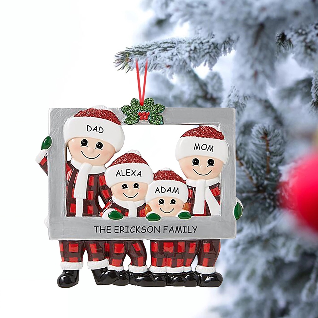 Phụ Kiện Trang Trí Cây Thông Giáng Sinh Hình Ông Già Noel DIY