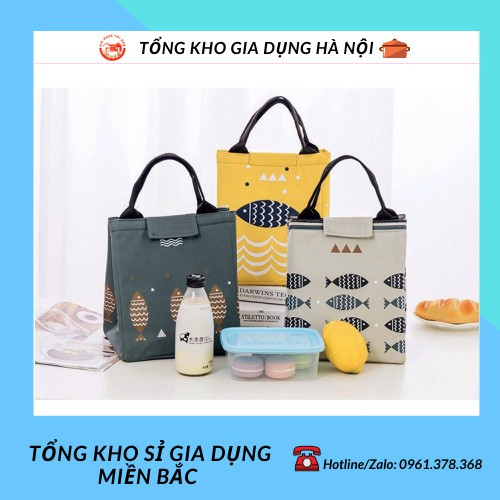 Túi Đựng Cơm Văn Phòng Giữ Nhiệt Đa Năng Hình Cá Chống Thấm Cao Cấp Giữ Nhiệt Tốt Cao Cấp 88042 Tổng Kho Sỉ Gia Dụng