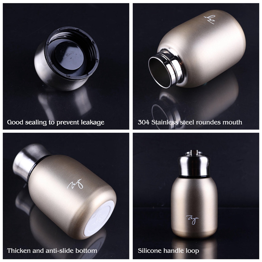 Cà Phê Mini Thời Trang Bình Giữ Nhiệt Bằng Thép Không Gỉ Đáng Yêu Bình Nước Du Lịch Dễ Mang Theo Barlow Store