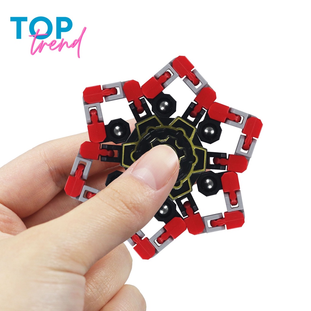 Đồ chơi con quay spinner robot biến hình giải trí, giảm stress cho trẻ em và người lớn - TOPTREND