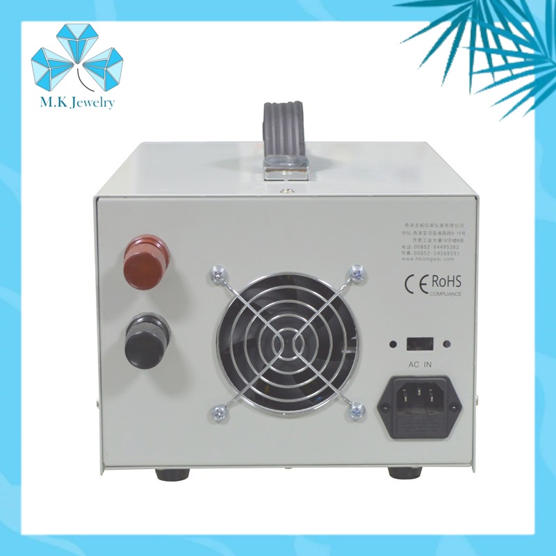 MÁY XI NỮ TRANG 15V-20A  - Máy Cấp Nguồn Chính Hãng 2 Số Lẻ Long Wei LW-1520KD