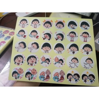 🔥SET 30 HÌNH DÁN STICKERS - NHÓC MARUKO 🔥