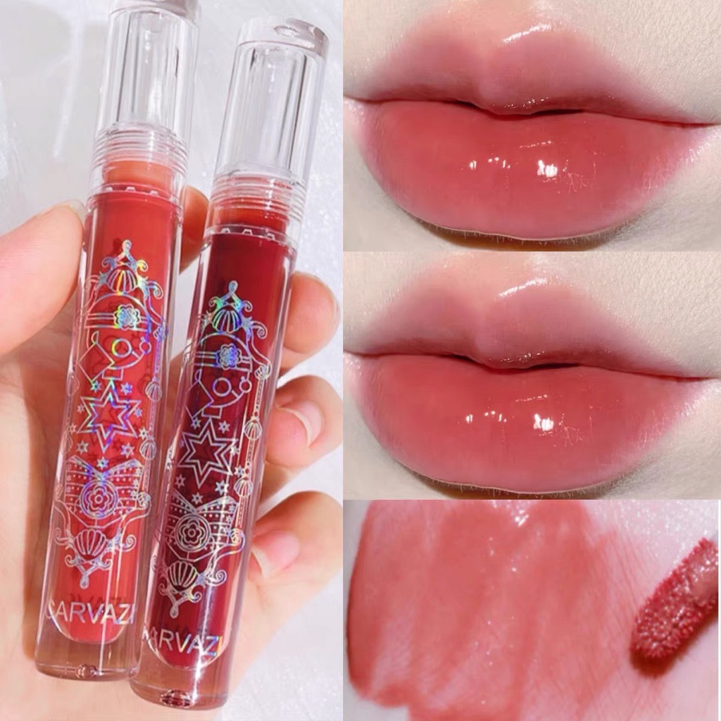 Son kem bóng CARVAZI mềm mướt căng mọng Tarot Liuguang Lip Glaze lâu trôi CAVA01