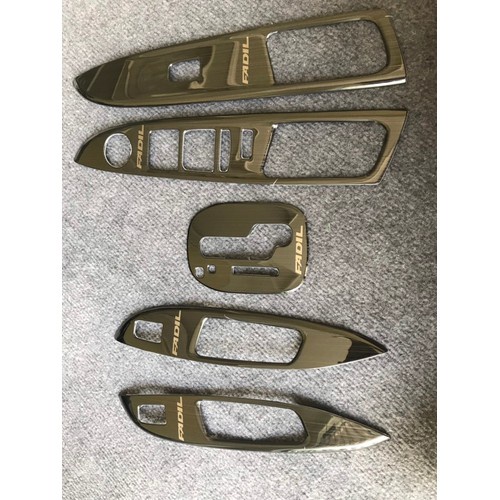 Ốp nội thất titan Vinfast Fadil 2019-2020, ốp trang trí nội thất Fadil 2019, 2020,2021