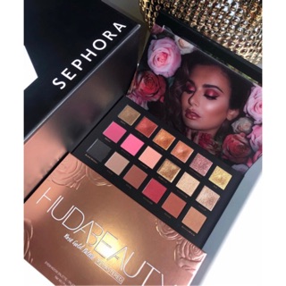 Bảng Phấn Mắt Huda Rose Gold Remastered phiên bản mới