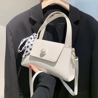 Túi xách nữ💖FREESHIP💖Túi đeo chéo kèm nơ chấm bi có 4 màu đen trắng vàng xanh